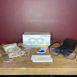 Mamjoin Glasses for Screens Set of 2 UV, Blue Light Blocking